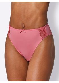Damen Slip, Gr. 36, rosa, 86% Polyamid, 14% Elasthan, Unterhosen