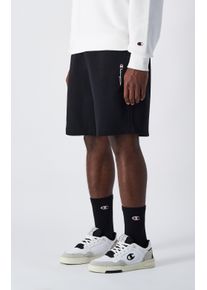 Champion Herren Sweatshorts "Long Bermuda", schwarz, sportlich, Gr. XXL, Obermaterial: 69% Baumwolle, 31% Polyester, Hosen