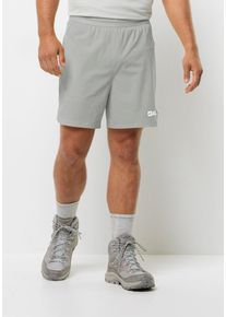 Jack Wolfskin Herren Shorts "PRELIGHT 2IN1 SHORTS M", grau, Gr. L, 1. OBERSTOFF: 84% POLYAMID, 16% ELASTHAN; 2. OBERSTOFF: 85% POLYAMID, 15%