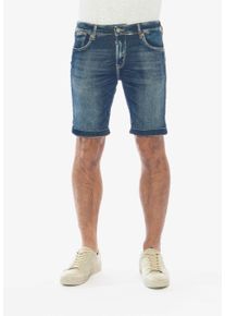 Herren Shorts "JOGG", blau, casual, Gr. 38, Le Temps Des Cerises, 98% Baumwolle, 2% Elasthan, Hosen, mit trendigem Umschlag
