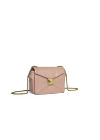 Damen Umhängetasche "Pyramide", Collezione Alessandro, rosa, Polyurethan (PU), Taschen, aus softem Material und zarter Kette
