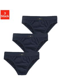 H.I.S. H.I.S Herren Slip, Gr. XS, blau, Jersey, Obermaterial: 95% Baumwolle, 5% Elasthan, unifarben, Unterhosen, mit H.I.S Logo vorn