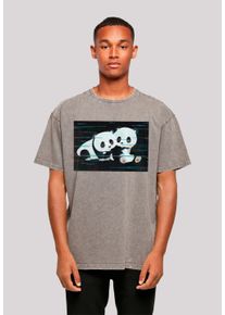 F4NT4STIC Herren T-Shirt "Tao Tao Retro", grau, casual, Gr. XS, Obermaterial: 100% Baumwolle, Shirts, Retro, Heroes of Childhood, TV Serie
