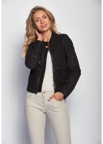 Maze Damen Lederjacke "Clermont", schwarz, Gr. M, Obermaterial: 100% Leder, Lammnappa / Futter: 100% Polyester / Ärmelfutter: 100% Polyester, Jacken