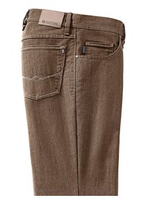 Herren 5-Pocket-Jeans, beige, Gr. 48, Pioneer Authentic Jeans, unifarben, 75% Baumwolle, 23% Polyester, 2% Elasthan, Jeans