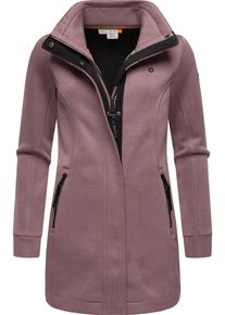 Ragwear Damen Sweatjacke "Letrice Bonded", lila, elegant, Gr. M, Sweatware, Obermaterial:100% Polyester, Futter: 100% Polyester, Sweatjacken,
