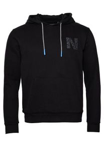 NASSAU BEACH Herren Kapuzenpullover "NB231047", schwarz, Gr. XXL, 100% Baumwolle, Pullover