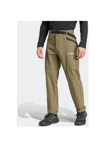 Outdoorhose Adidas TERREX "XPERIOR PANTS" Gr. 48, N-Gr, grün (olive strata) Herren Hosen