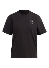 Adidas Stella Mccartney T-Shirt Damen - schwarz - Gr. XS - Polyester/Baumwolle/Polyester