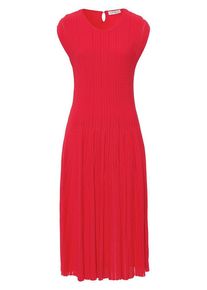 Uta Raasch - Kleid mit Rundhals-Ausschnitt, rot, Gr. 38 / S