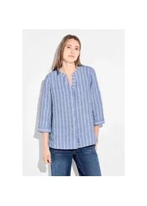 Hemdbluse Cecil Gr. M (40), blau (linen chambray blau) Damen Blusen mit 34 Ärmeln