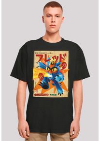 F4NT4STIC Herren T-Shirt "Big Hero 6 Fred Newspaper", schwarz, casual, Gr. M, Obermaterial: 100% Baumwolle, Shirts, Premium Qualität