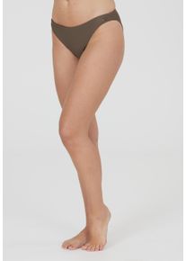 ENDURANCE ATHLECIA ATHLECIA Damen Bikini-Hose "Aqumiee", braun, Gr. 38, unifarben, 80% Nylon, 20% Elasthan, Badehosen, mit innovativer Quick Dry-Technologie