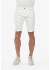 Herren Shorts "BODO", weiß, casual, Gr. 33, Le Temps Des Cerises, 93% Baumwolle, 5% Polyester, 2% Elasthan, Hosen, im klassischen 5-Pocket-Design