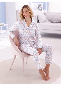 wäschepur WÄSCHEPUR Damen Schlafanzug, Gr. 36, rosa, 100% Baumwolle, Homewear-Sets