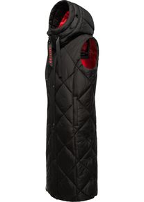 Navahoo Damen Steppweste "Schnuckel", schwarz, modisch, Gr. XXL, Oberstoff: 100% Polyester; Futter: 100% Polyester; Wattierung: 100% Polyester,