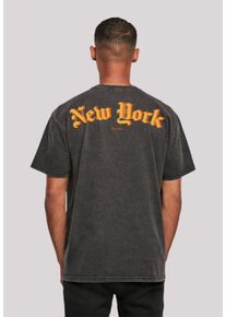 F4NT4STIC Herren T-Shirt "New York", schwarz, casual, Gr. L, Obermaterial: 100% Baumwolle, Shirts, Print