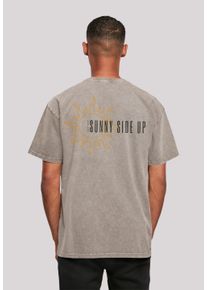 F4NT4STIC Herren T-Shirt "Sunny side up", grau, casual, Gr. S, Obermaterial: 100% Baumwolle, Shirts, Print