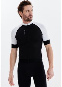 ELITE LAB Herren Funktionsshirt "Bike Elite X1", schwarz-weiß, sportlich, Gr. L, unifarben, 82% Polyester, 18% Elasthan, Shirts, aus hochwertigem
