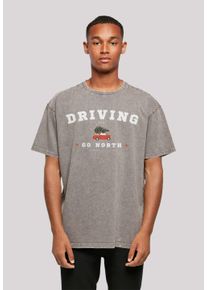 F4NT4STIC Herren T-Shirt "Driving Home Weihnachten", grau, casual, Gr. XXL, Obermaterial: 100% Baumwolle, Shirts, Weihnachten, Geschenk, Logo
