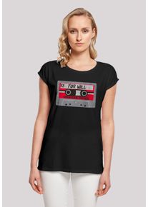 F4NT4STIC Damen T-Shirt "Stranger Things Cassette For Will", schwarz, casual, Gr. S, Obermaterial: 100% Baumwolle, Shirts, Premium Qualität