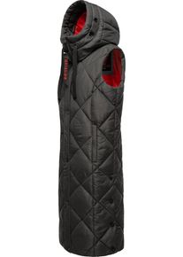 Navahoo Damen Steppweste "Schnuckel", grau, modisch, Gr. M, Oberstoff: 100% Polyester; Futter: 100% Polyester; Wattierung: 100% Polyester, Westen,