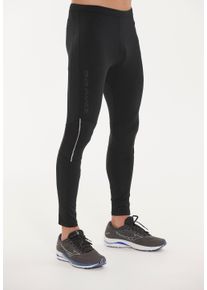 Endurance Herren Trainingstights "TRANNY LONG", schwarz, sportlich, Gr. 4XL, unifarben, 90% Polyester, 10% Elasthan, Hosen, mit reflektierenden