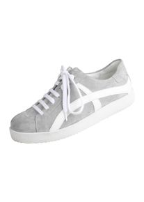 Damen Sneaker "Nora", Lei by tessamino, Gr. 40, grau, Leder, casual, Schuhe, in modischem Design