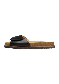 Henry Stevens Damen Sandale "Drew ERS", Gr. 37, schwarz, Leder, Basic, Schuhe