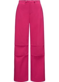 Ragwear Damen Stoffhose "Paragata", pink, klassisch, Gr. 28, Material: 100% Baumwolle, Hosen, Stylische Parachute-Hose mit Kordelzügen