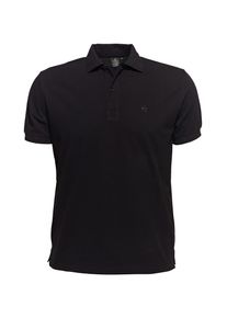 Herren Poloshirt, schwarz, casual, Gr. XXL, Ahorn Sportswear, bestickt, 80% Baumwolle, 20% Polyester, Shirts, in klassischem Design