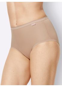 Damen Formslip, Gr. 40, beige, 92% Baumwolle, 8% Elasthan, Unterhosen