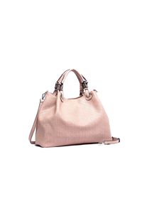 Damen Shopper "Flecht", Collezione Alessandro, rosa, Polyurethan (PU), Taschen, aus softem Material
