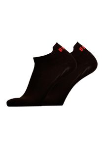 UphillSport Damen Füßlinge "FRONT LOW 2er Pack", Gr. 35, schwarz, 60% Polypropylen, 37% Polyamid, 3% Elasthan, unifarben, mehrfarbig, Socken, mit