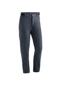 Funktionshose Maier Sports "Foidit M" Gr. 28, Kurzgrößen, grau Herren Hosen Outdoorhose, warme Winter Wanderhose, Regular Fit