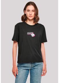 F4NT4STIC Damen T-Shirt "Heidi Homesick", schwarz, casual, Gr. XS, Obermaterial: 100% Baumwolle, Shirts, Nostalgie, Retro Print, Kinderserie