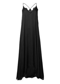 NASSAU BEACH Damen Maxikleid "NB231048", schwarz, Gr. L, 100% Viskose, Kleider