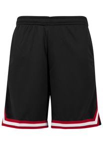 Urban Classics Herren Stoffhose "Urban Classics Herren Stripes Mesh Shorts", bunt, Gr. M, gestreift, 100% Polyester, Hosen