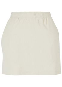 Urban Classics Damen Sommerrock "Urban Classics Damen Ladies Towel Mini Skirt", weiß, Gr. 5XL, unifarben, 100% Baumwolle, Röcke