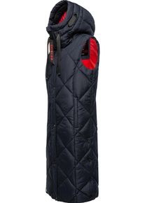 Navahoo Damen Steppweste "Schnuckel", blau, modisch, Gr. M, Oberstoff: 100% Polyester; Futter: 100% Polyester; Wattierung: 100% Polyester, Westen,
