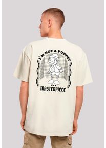 F4NT4STIC Herren T-Shirt "Pinocchio Heroes of Childhood", beige, casual, Gr. XS, Obermaterial: 100% Baumwolle, Shirts, Nostalgie, Retro Print,