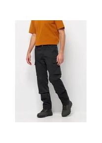 Outdoorhose Jack Wolfskin "ARCTIC ROAD CARGO M" Gr. 50, Normalgrößen, schwarz Herren Hosen