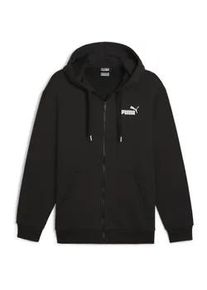 Kapuzensweatshirt Puma "POWER GRAPHIC FULL-ZIP HOODIE FL" Gr. M, schwarz (Puma schwarz) Herren Sweatshirts