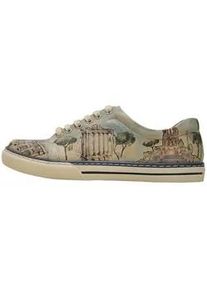 Sneaker DOGO "Damen All Roads Lead to Rome Vegan Damen /" Gr. 36, Normalschaft, beige (natur) Damen Schuhe Skaterschuh Sneaker low Vegan