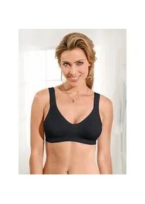 Soft-BH Viania Gr. 100, Cup C, schwarz Damen BHs