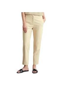 Marc O'Polo Chinohose MARC O'POLO "aus Organic-Cotton-Stretch-Viskose-Mix" Gr. 44, Normalgrößen, beige Damen Hosen