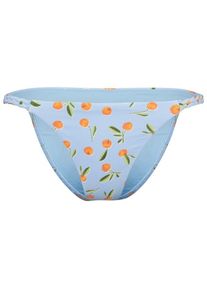 Seafolly Summercrush Hipster With Plaited Detail Bikini-Bottom Damen (Gr 8 |blau)
