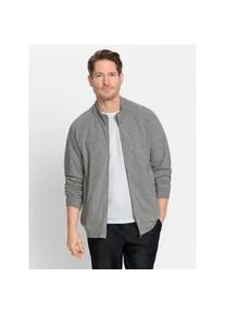 WITT Sweatjacke CATAMARAN Gr. 64/66, grau (grau, meliert) Herren Sweatjacken