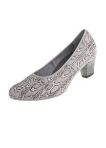 Damen Pumps "Amanda", Lei by tessamino, Gr. 36, weiß, Lederimitat, modisch, Schuhe, mit angesagtem Animalprint