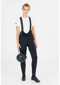 ELITE LAB Damen Radhose "Bike Elite X1", schwarz, sportlich, Gr. 40, unifarben, 85% Nylon, 15% Elasthan, Hosen, mit Thermo-Funktion und Hosenträgern